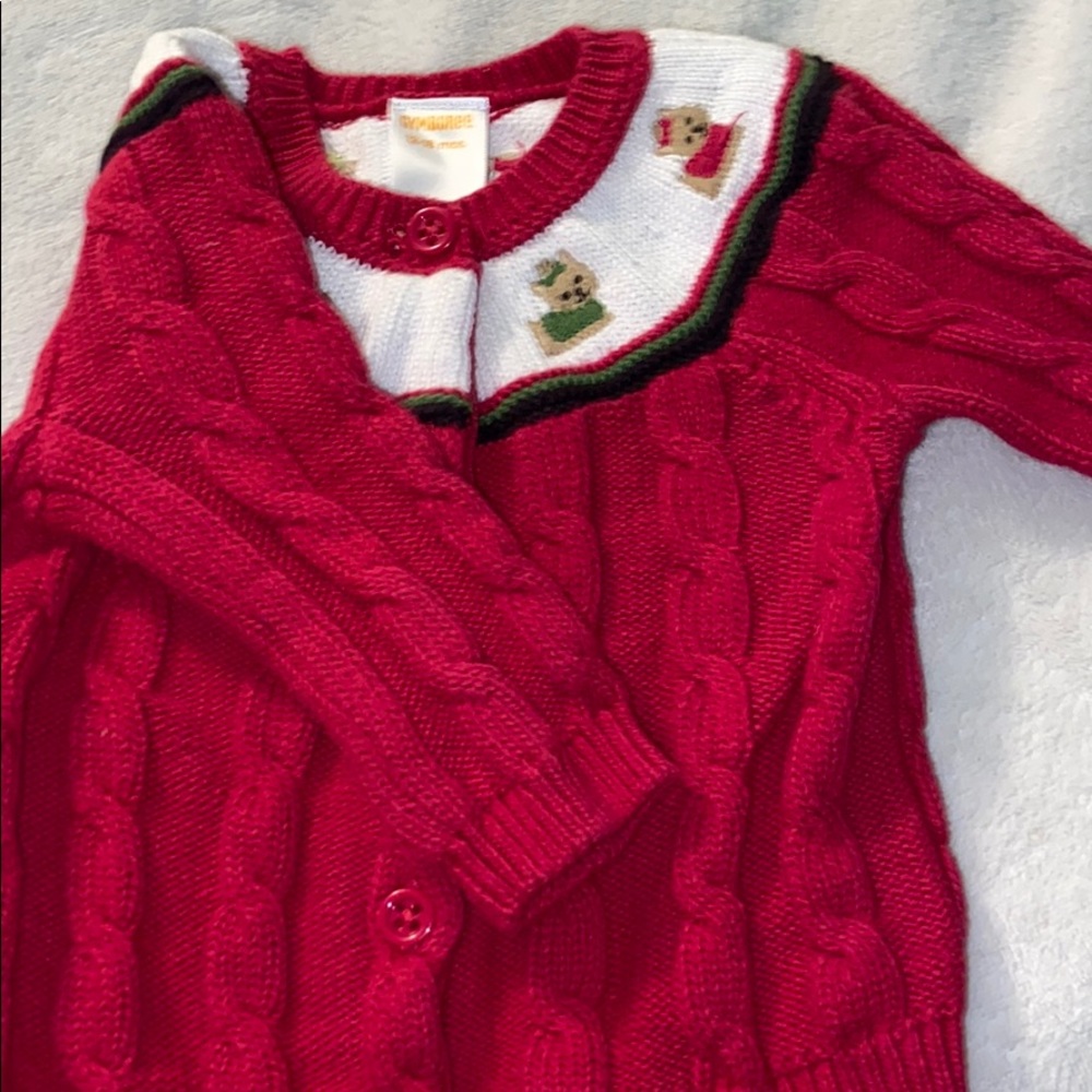 Red Puppy Sweater